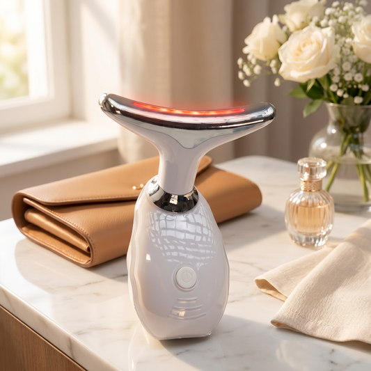Masajeador Facial y Cuello LED