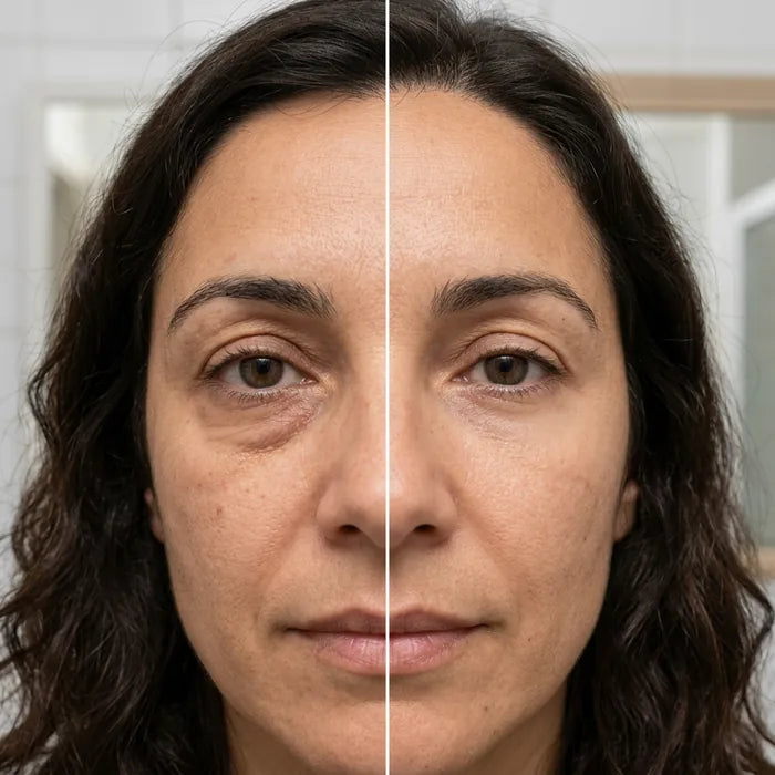 Después del tratamiento LED — 8 semanas