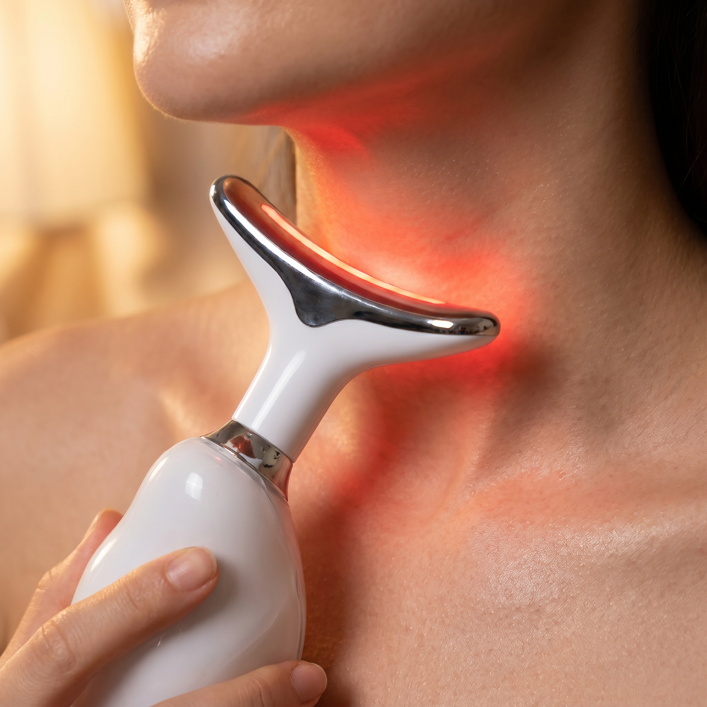 Masajeador Facial y Cuello LED