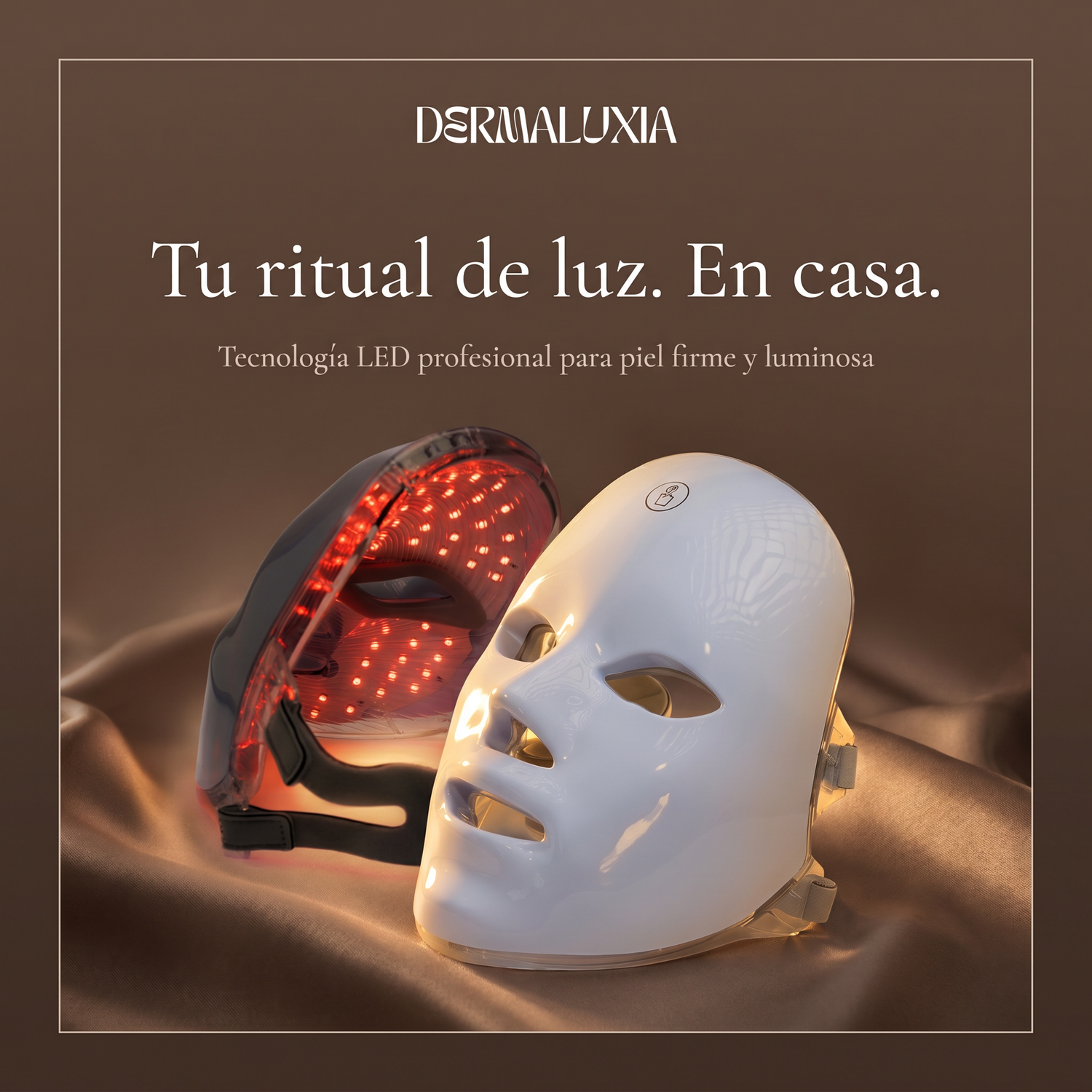 Masajeador LED Facial y Corporal Dermaluxia